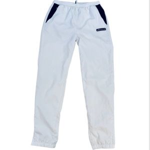 Ellesse Kid White Jogger Pants Elastic Waist Polyester Size 13-14 Y